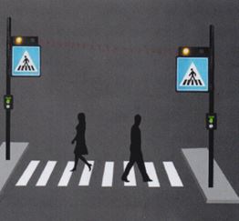 Pedestrian crossing system