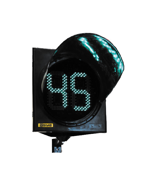 Countdown timer for remaining signal time, size 300 mm
