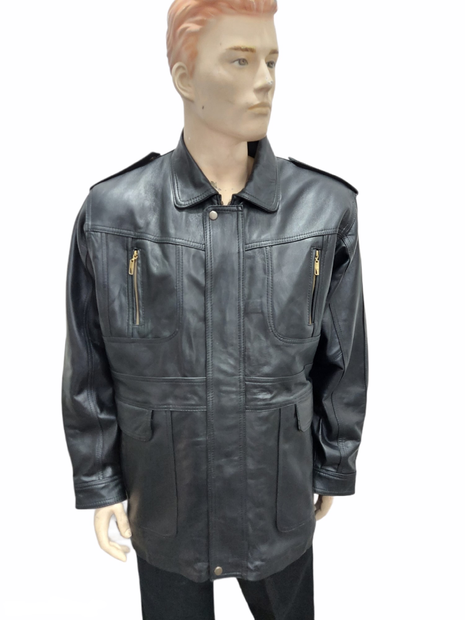 Jacket with front pockets for officers