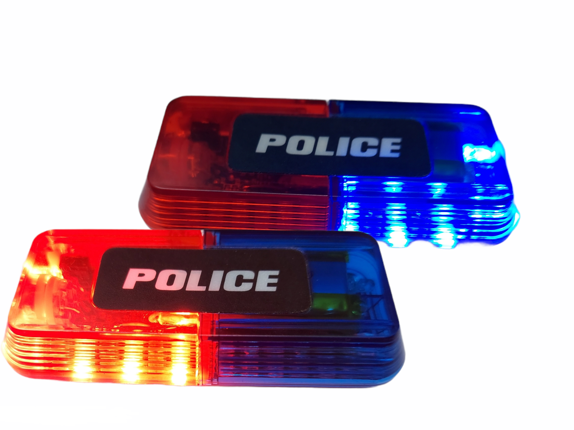 Personal locator light to highlight traffic officers via ultra-alternating flashing to attract drivers' attention at night